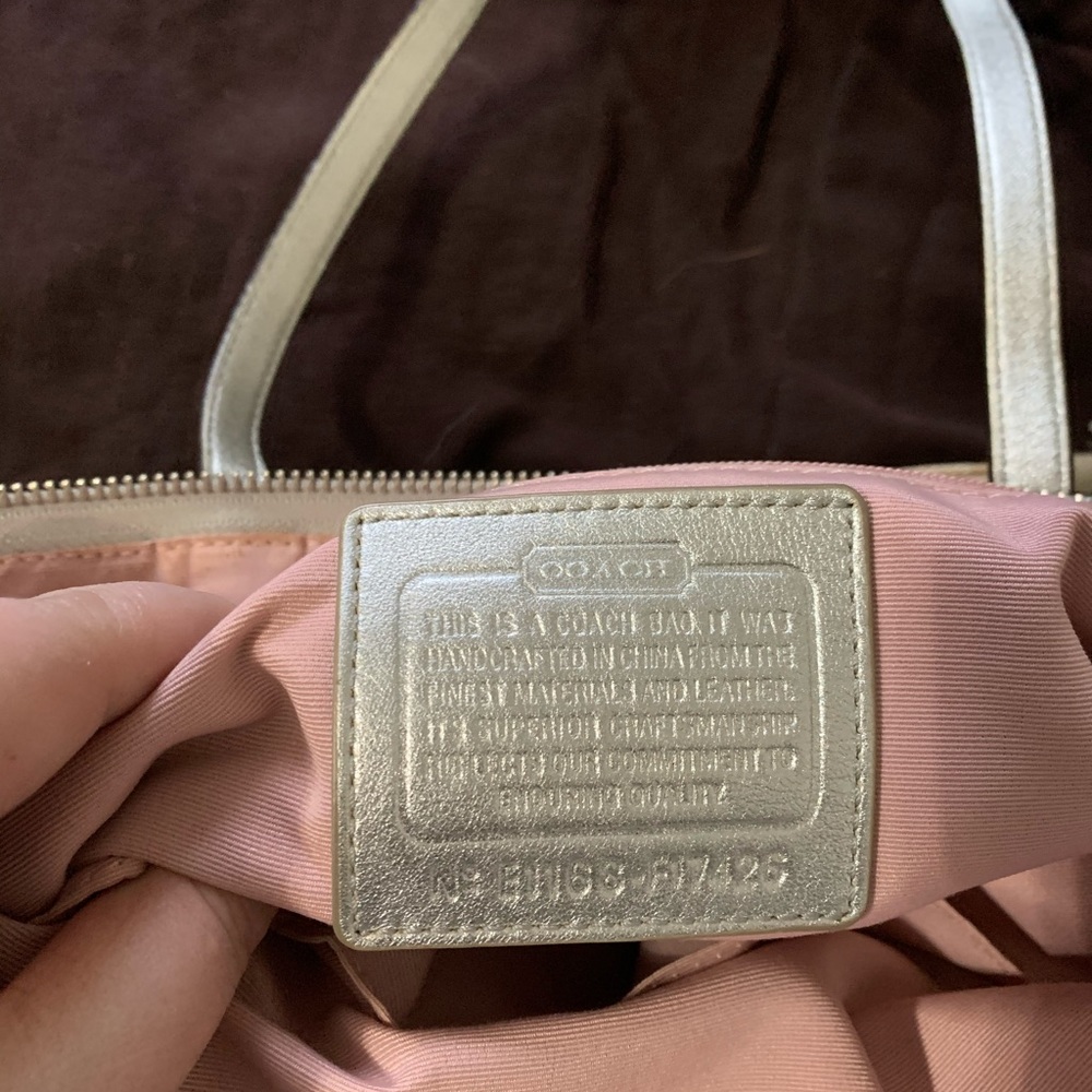 Authentic Coach Bag - image 3